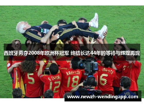 西班牙勇夺2008年欧洲杯冠军 终结长达44年的等待与辉煌再现